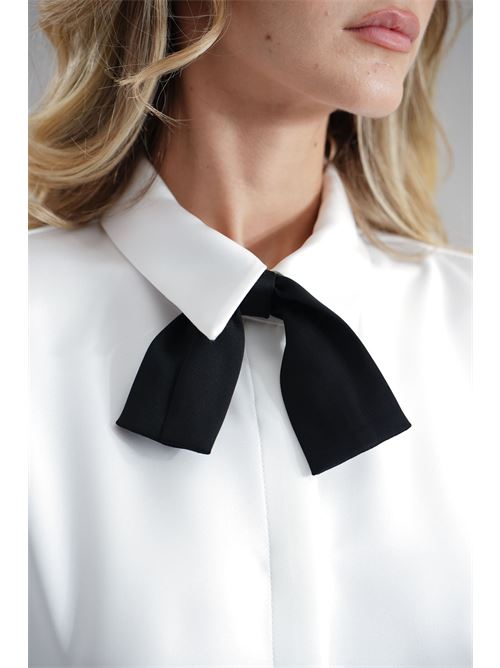 Camicia smoking in raso Simona Corsellini | A25CECA10201INFINITY